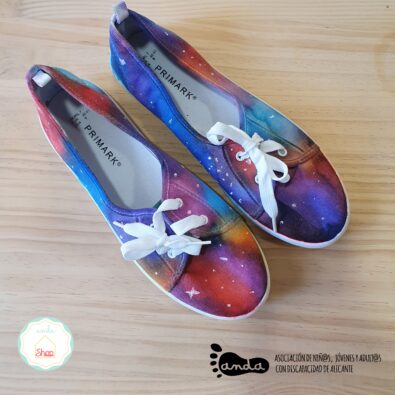 Zapatos galaxia