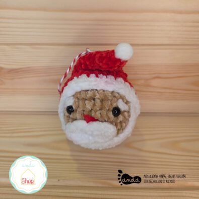Bola navidad papa noel