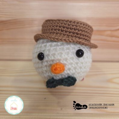 Bola navidad muñeco de nieve