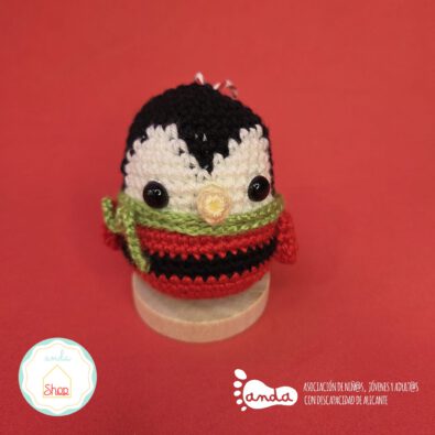 Bola Navidad pingüino