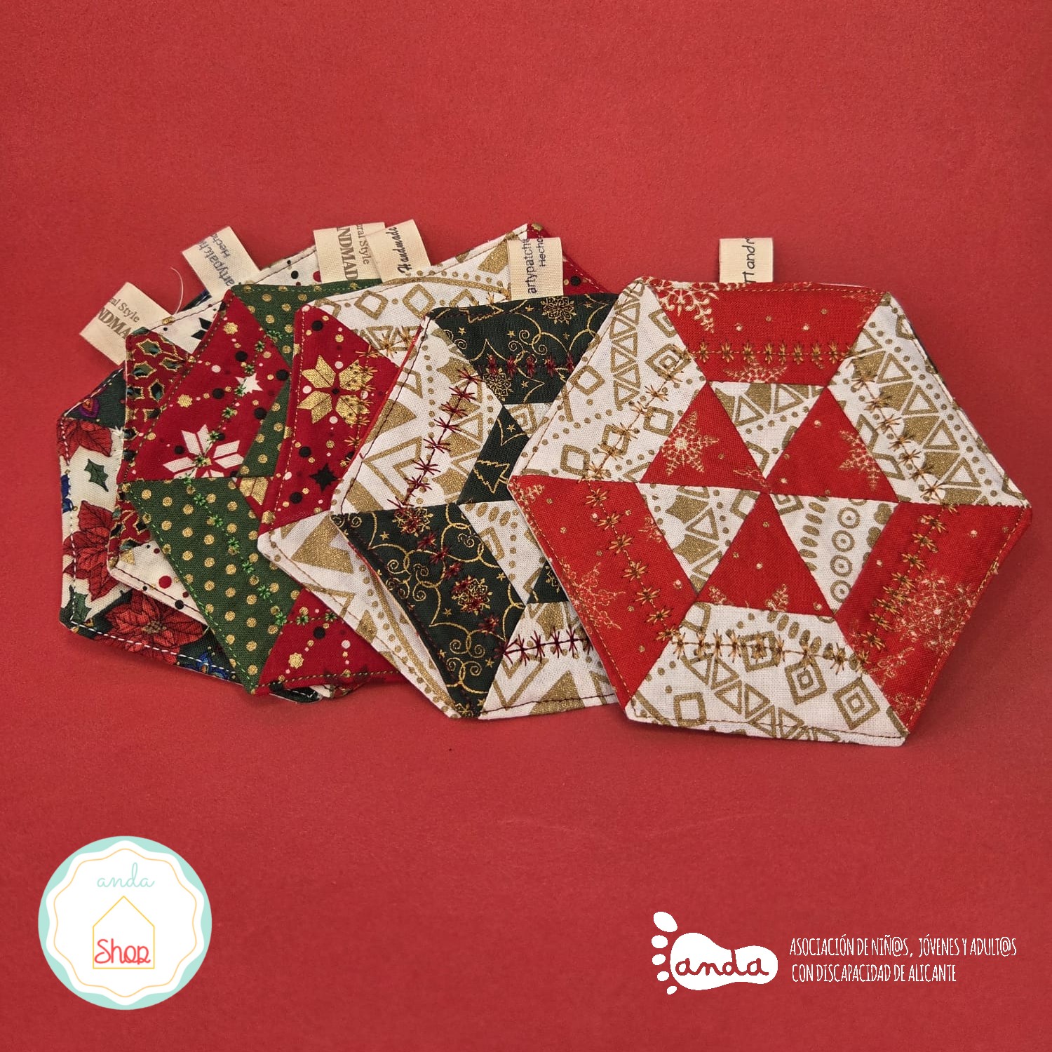 Posavasos Patchwork - Imagen 2