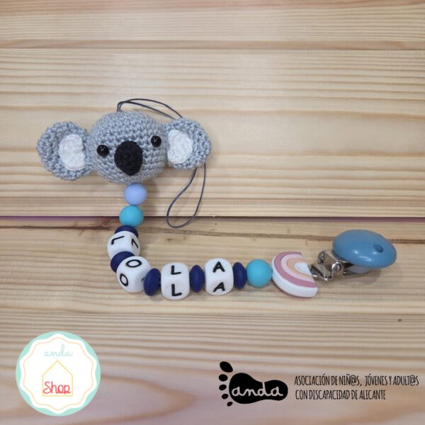 Chupetero de cochet y silicona - Imagen 4